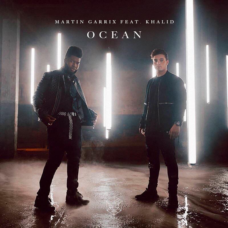The artwork for Garrix and Khalid’s upcoming collab “Ocean”